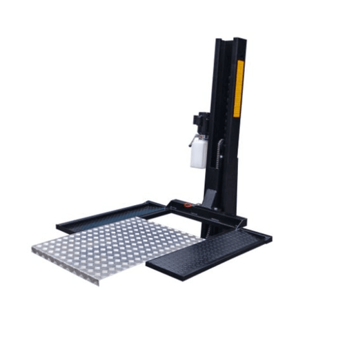 Auto Lift SC-2K Single Column Turf Lift Black