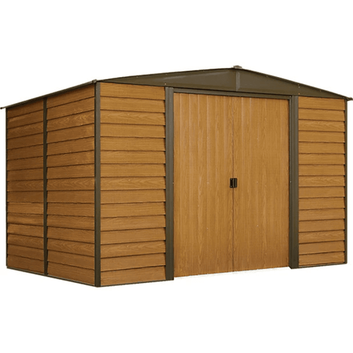 Arrow Woodridge Storage Shed Woodgrain 3.05m x 2.44m