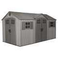 Lifetime 60318 Rough Cut Backyard Storage Shed 4.6m x 2.4m