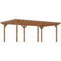 Outsunny DIY Deck Outdoor Wood Pergola 3.66m x 6.1m