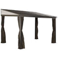 Sojag Portland No.53 Wall Gazebo Steel Roof 3x3.7m