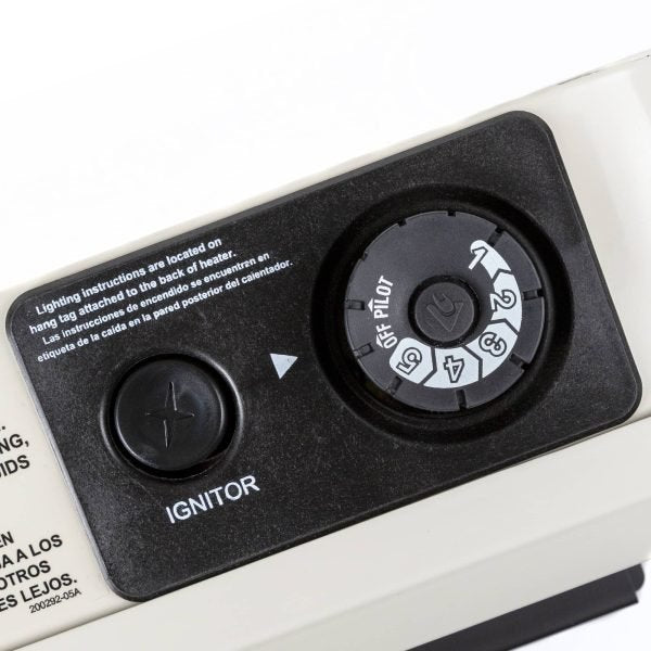 HearthSense IR16T-BB-R Ventless Infrared Gas Space Heater 61.2cm x 46.9cm