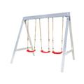 Sportspower Vinyl-Covered Wood Swing Set 2.37m x 1.85m